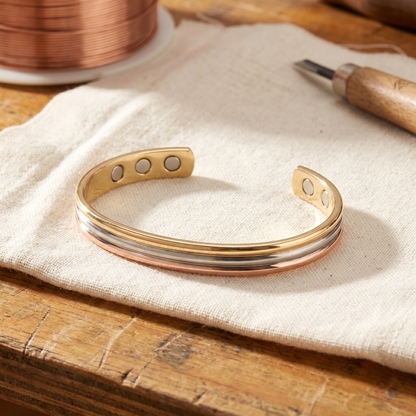 Bracciale in Rame di Lucia & Mila - Faggio