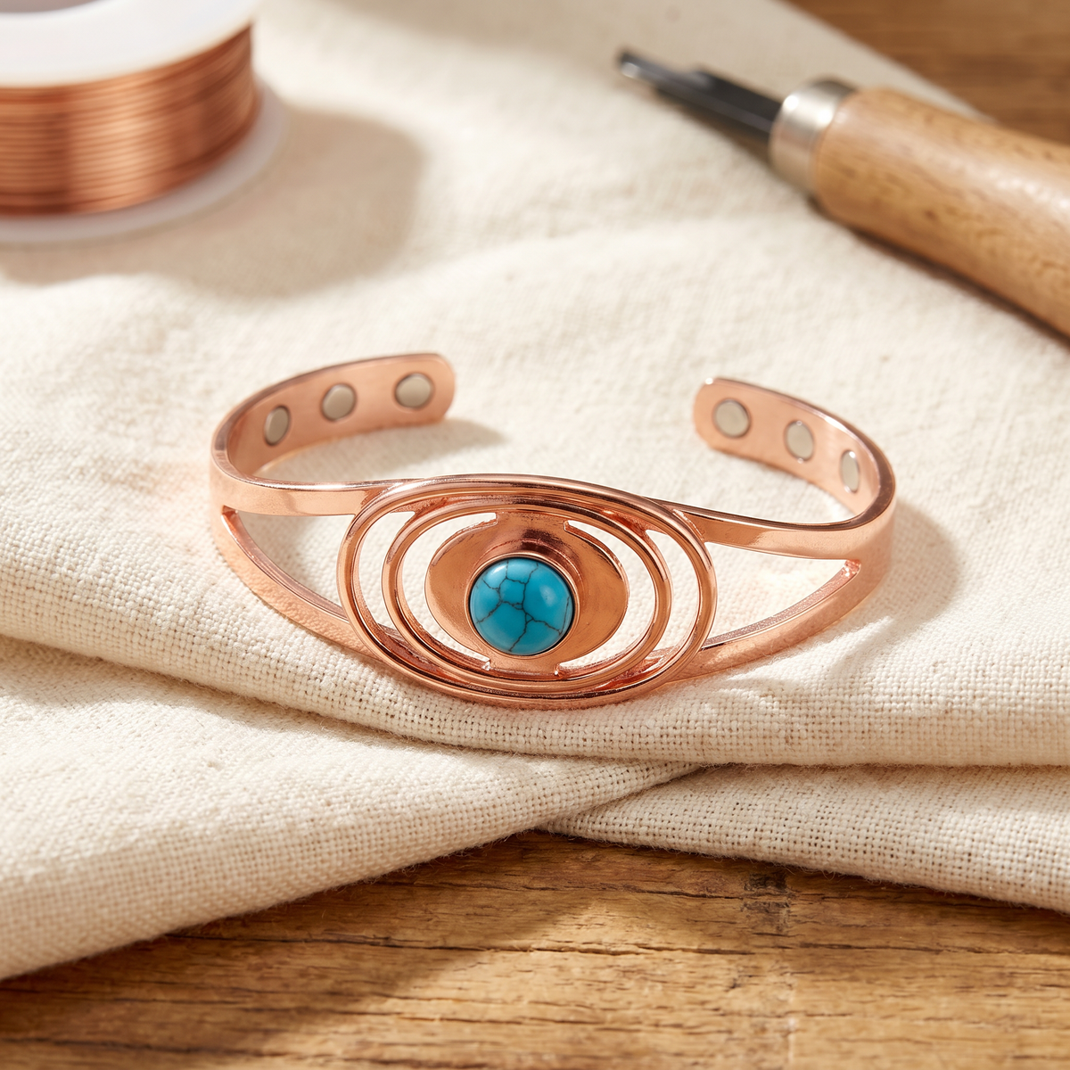 Bracciale in Rame di Lucia & Mila - Sedge