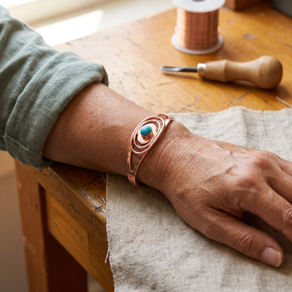 Bracciale in Rame di Lucia & Mila - Sedge