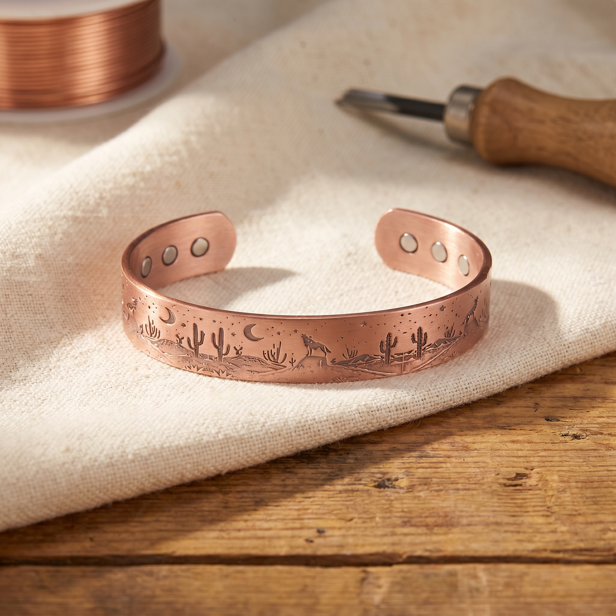 Cove | Pulsera en Tono Cobre