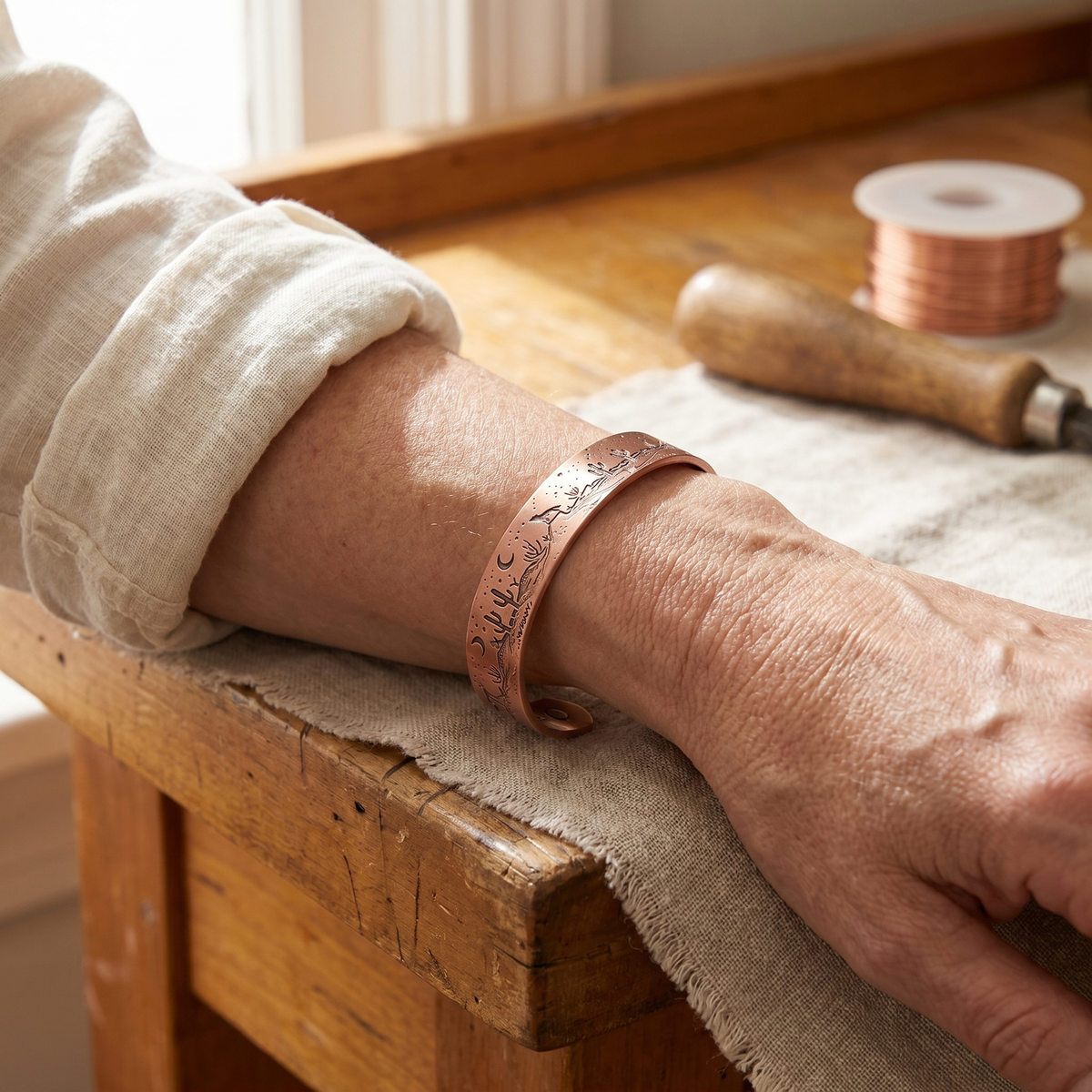 Cove | Pulsera en Tono Cobre