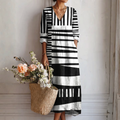Lara™ | Vestido Estampado Gráfico