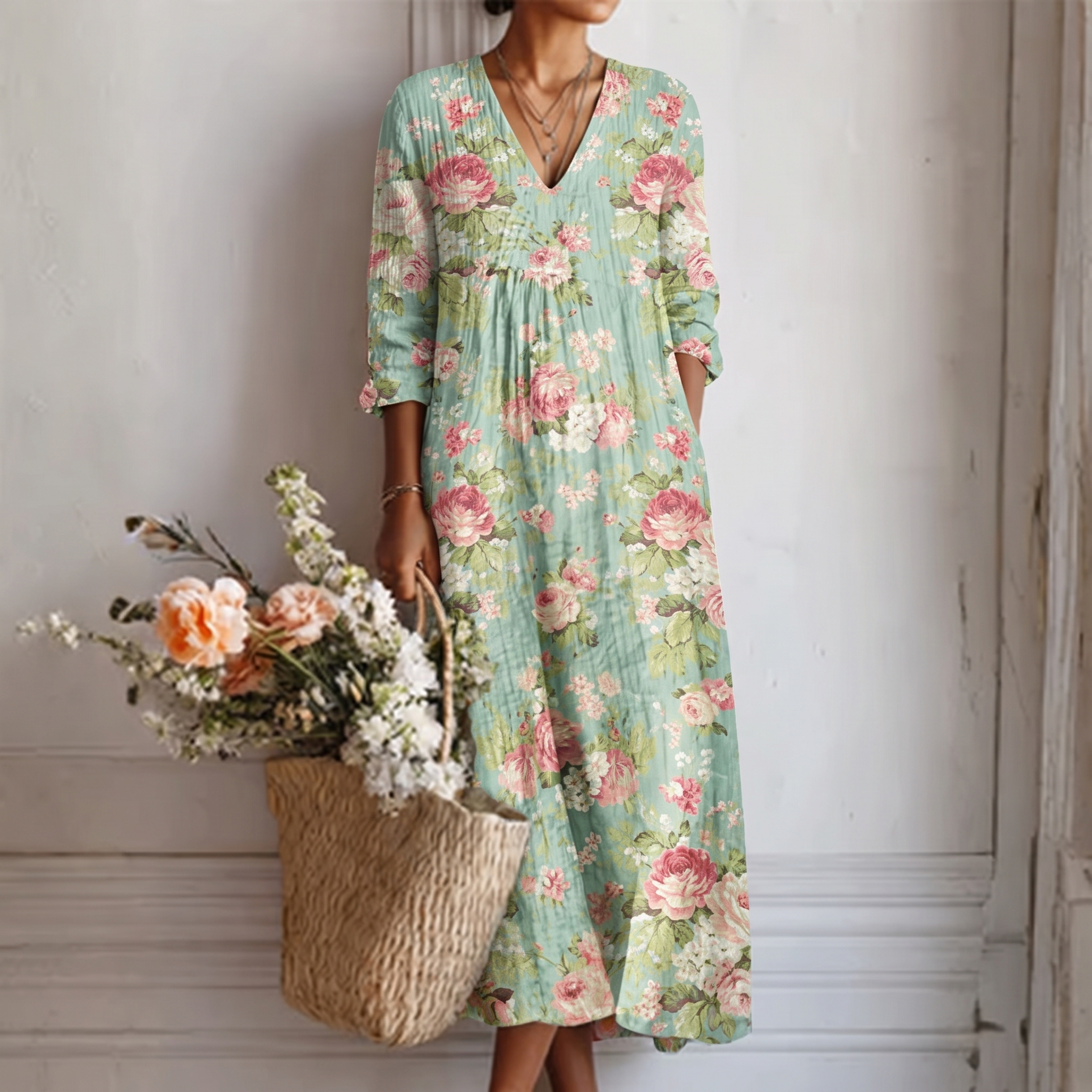 Vilma™ | Vestido Floral Delicado