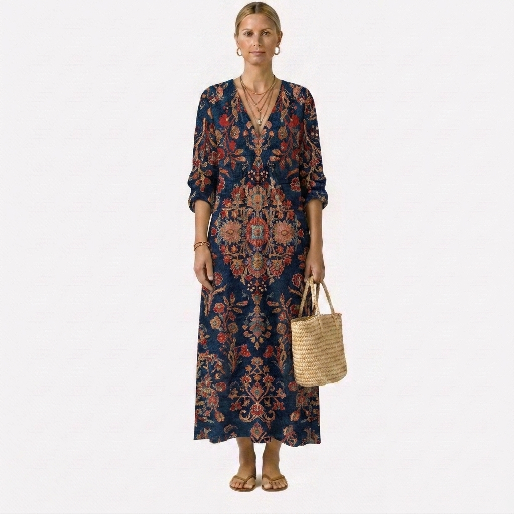 Adela™ | Vestido Floral con Encanto