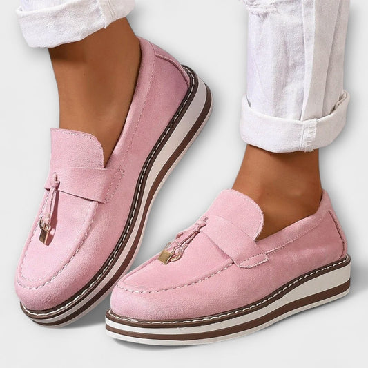 Inés - Mocasines Casuales con Puntera Redonda - Elena Duval