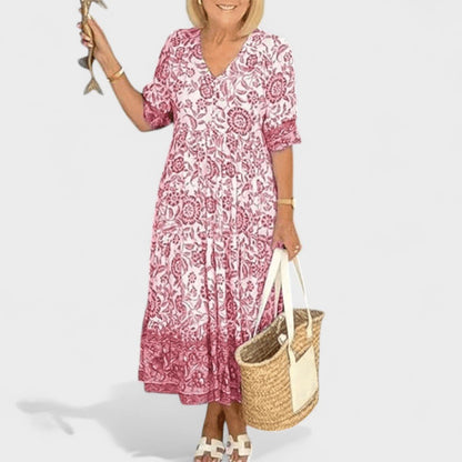 Inés - Vestido de Verano Cómodo - Elena Duval