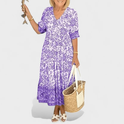 Inés - Vestido de Verano Cómodo - Elena Duval