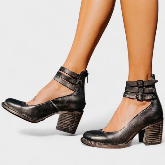 Inés - Zapatos Ortopédicos de Cuero - Elena Duval