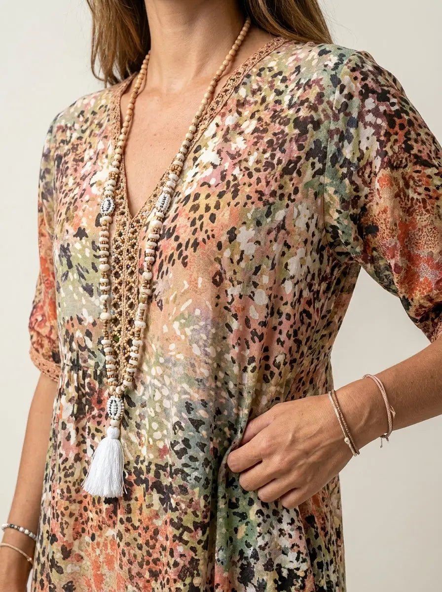 Iris - Vestido Ligero y Vaporoso con Corte Favorecedor - Elena Duval