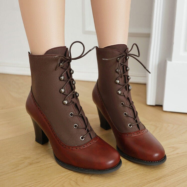 Isabel | Botas Británicas Retro - Elena Duval