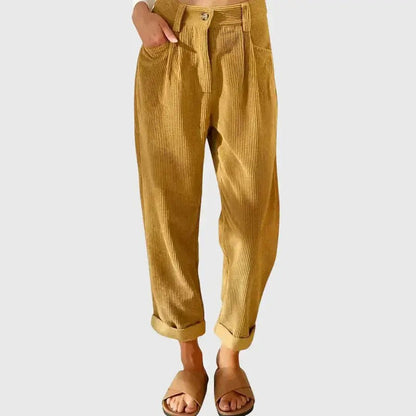 Jana | Pantalón de Pana Moderno - Elena Duval