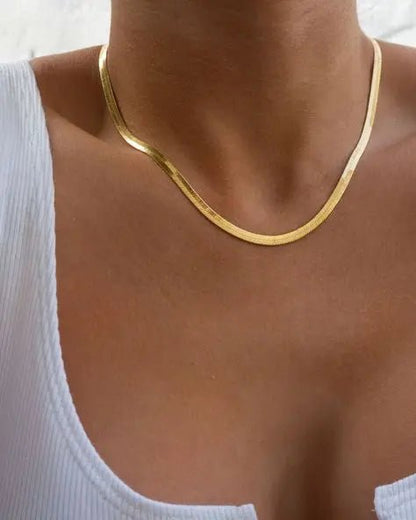 Johana – Elegante collar dorado con diseño armonioso - Elena Duval