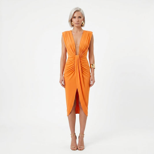 Julia - Vestido de Escote Abierto - Elena Duval