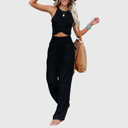 Julie | Pantalón Elegante y Aireado - Elena Duval