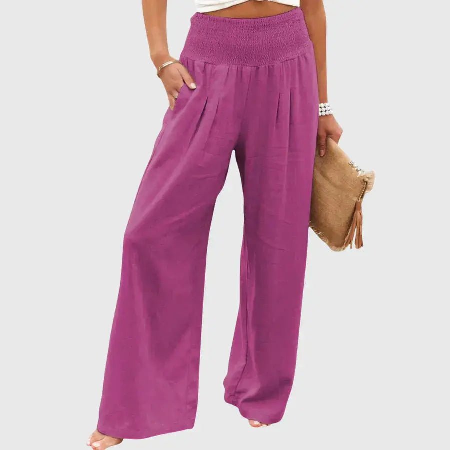 Julie | Pantalón Elegante y Aireado - Elena Duval