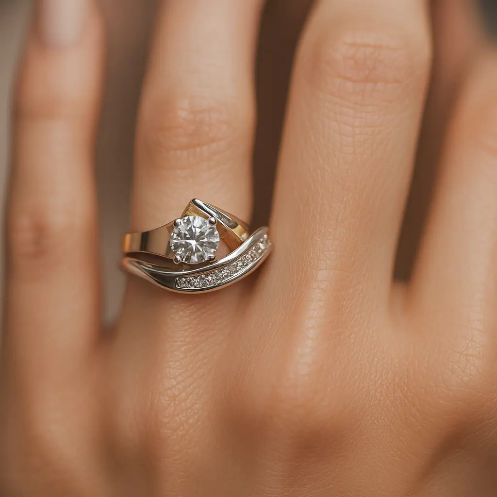 Karla | Anillo Asimétrico Vintage - Elena Duval