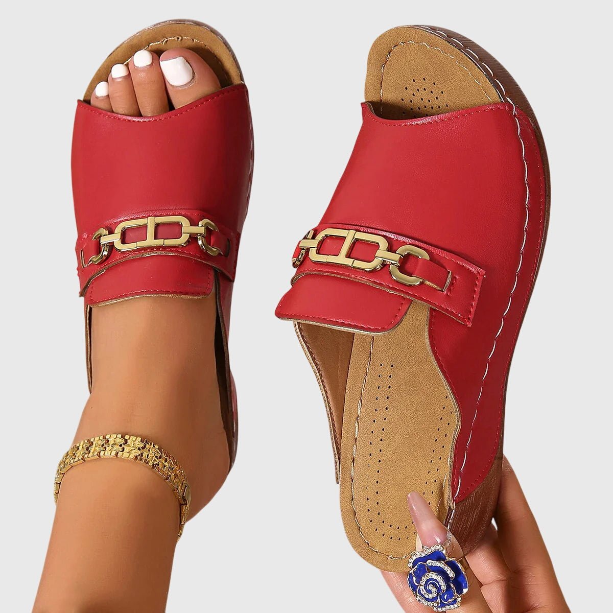 Kimberly | Sandalias Cómodas - Elena Duval