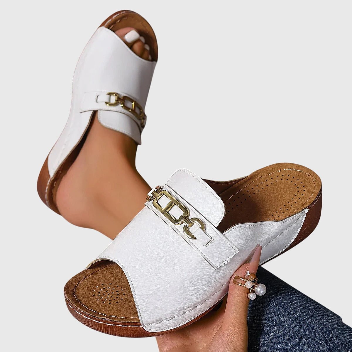 Kimberly | Sandalias Cómodas - Elena Duval