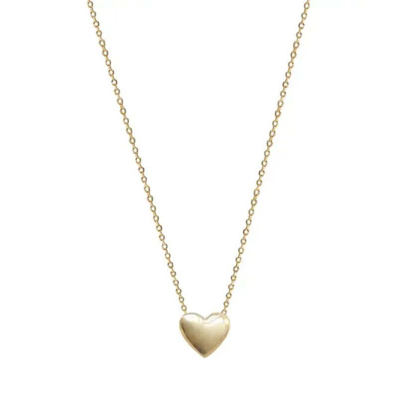Klara | Collar Dorado con Colgante Circular - Elena Duval