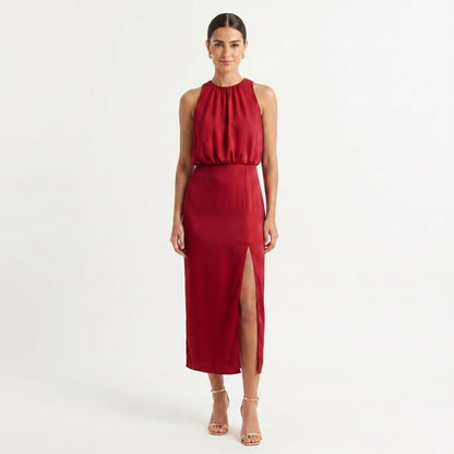 Laurinda - Vestido de Elegancia Pura - Elena Duval