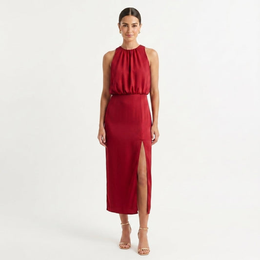 Laurinda - Vestido de Elegancia Pura - Elena Duval