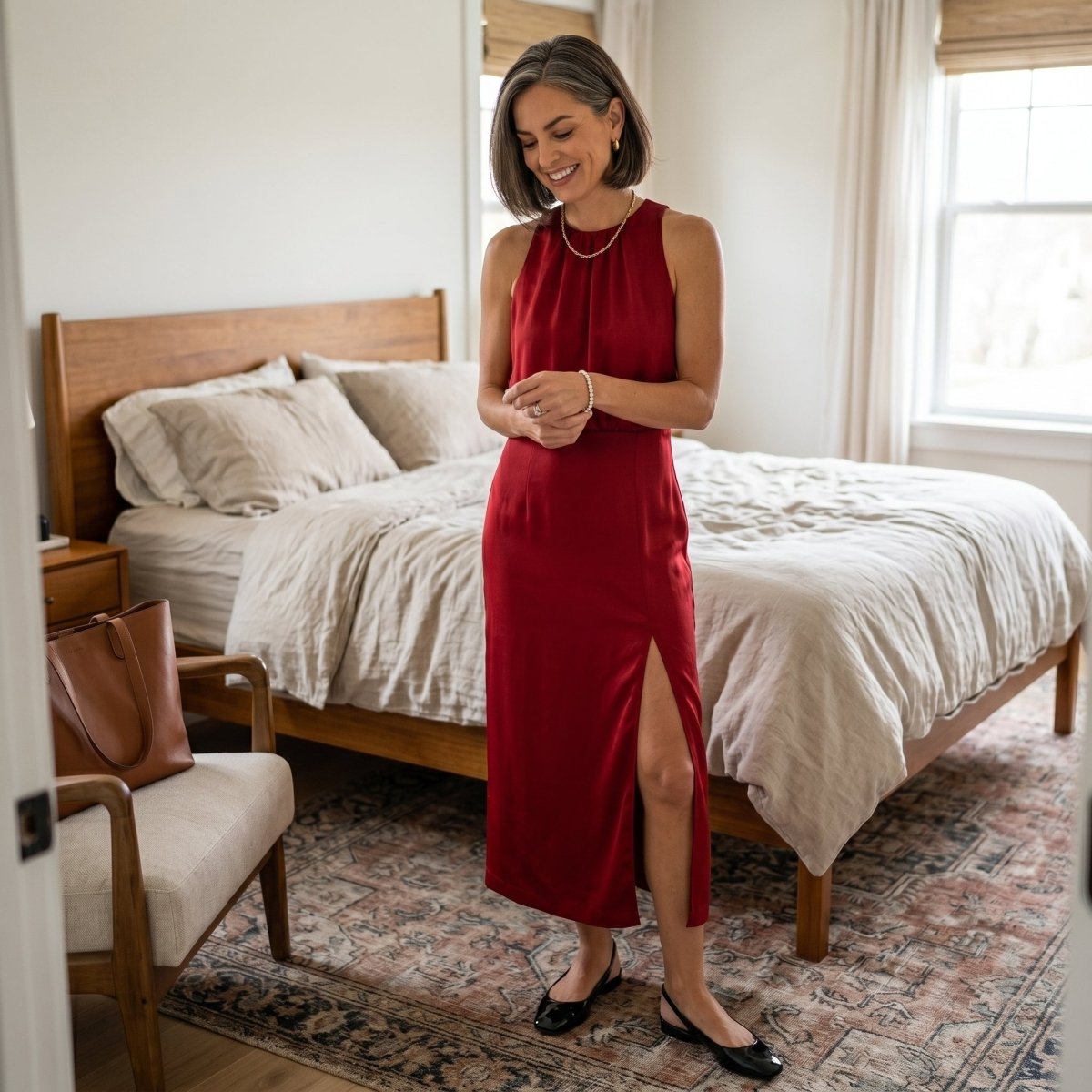 Laurinda - Vestido de Elegancia Pura - Elena Duval