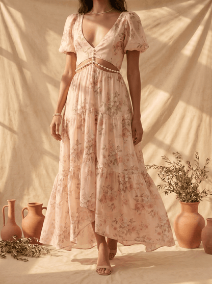 Layla | Vestido Elegante Fluyente - Elena Duval