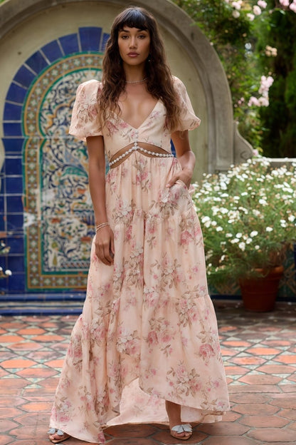 Layla | Vestido Elegante Fluyente - Elena Duval