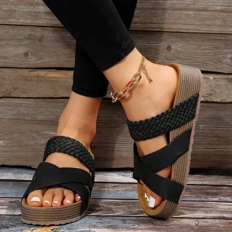 Leah | Sandalias Ortopédicas de Confort - Elena Duval