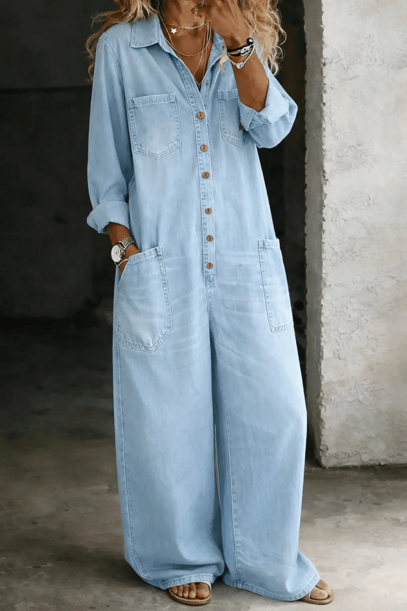 Lena | Jumpsuit Casual Cómodo - Elena Duval