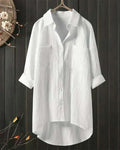 Lennox | Women's Button Down Long Sleeve Blouse
