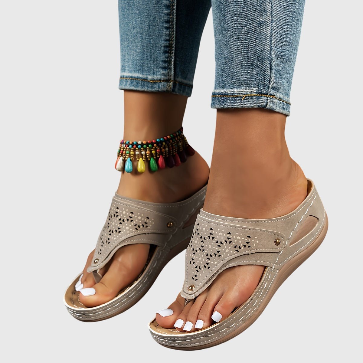 Livia | Sandalias Cómodas - Elena Duval