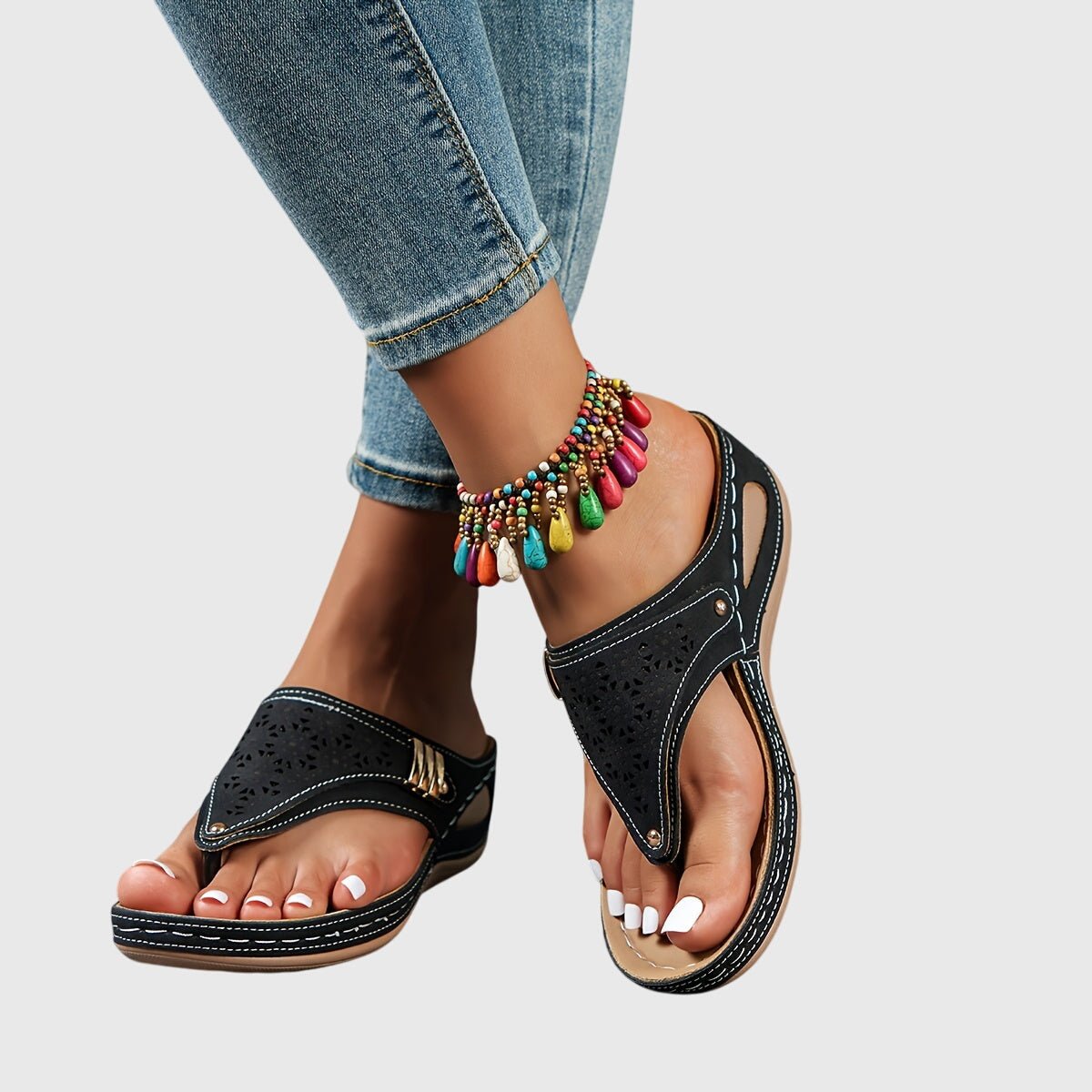 Livia | Sandalias Cómodas - Elena Duval