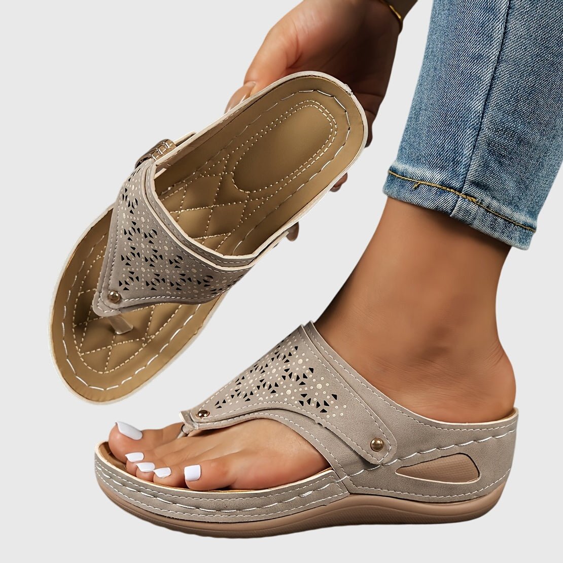 Livia | Sandalias Cómodas - Elena Duval