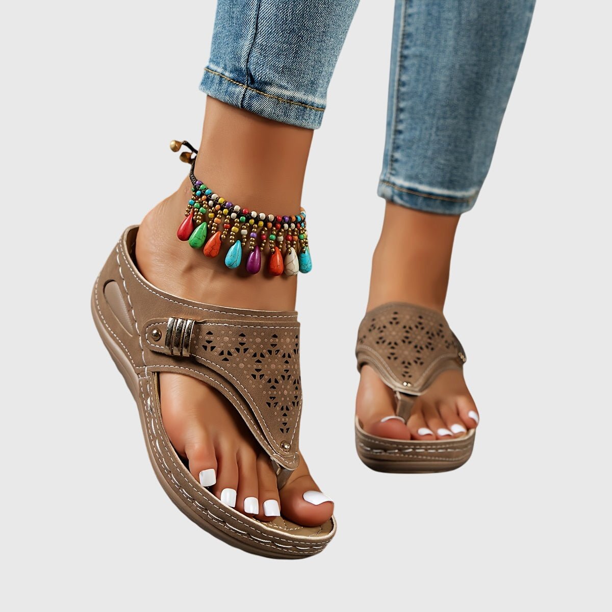 Livia | Sandalias Cómodas - Elena Duval