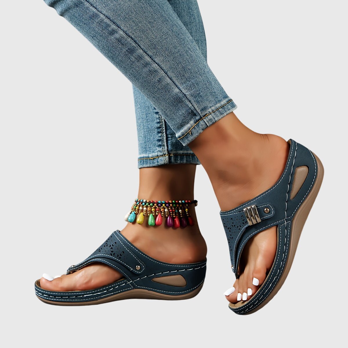 Livia | Sandalias Cómodas - Elena Duval