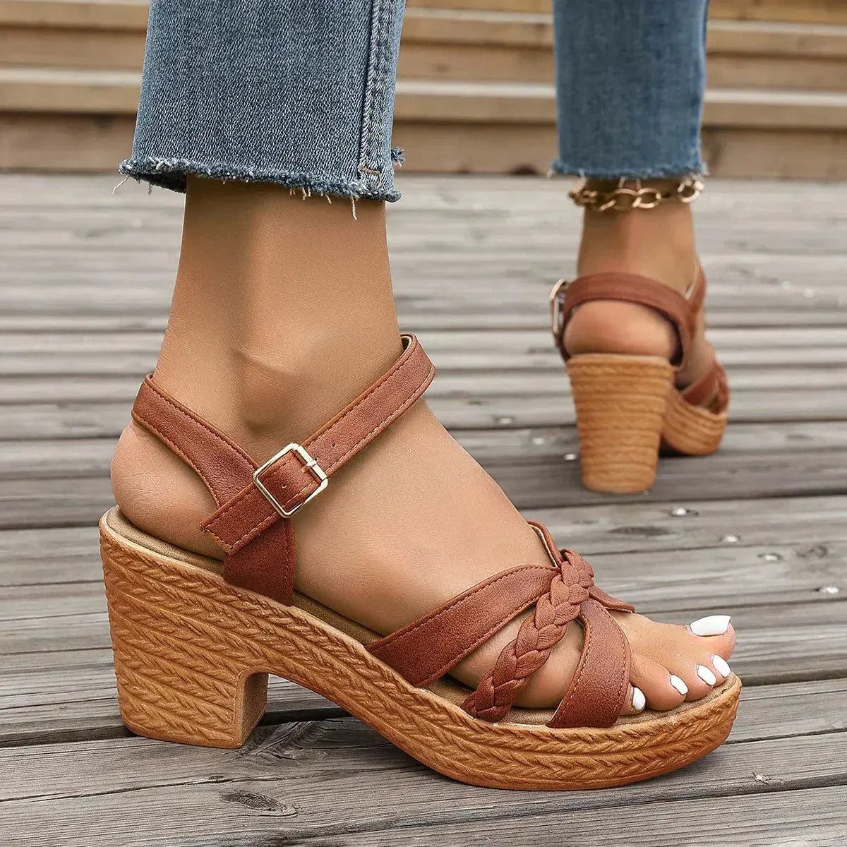 Lucy | Sandalias Ortopédicas de Confort - Elena Duval