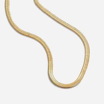 Luzia | Collar Dorado Estilo Serpiente - Elena Duval