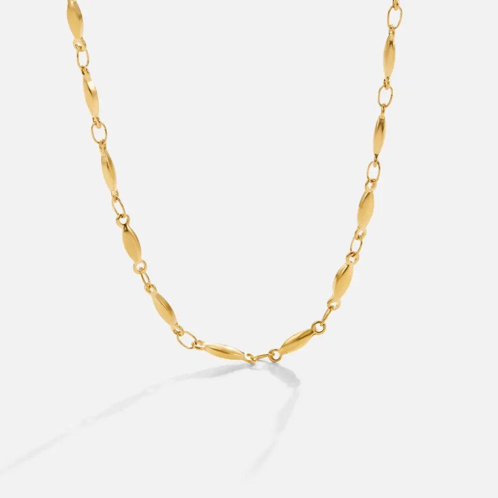 Magdalena | Collar Dorado Delicado con Eslabones Finos - Elena Duval