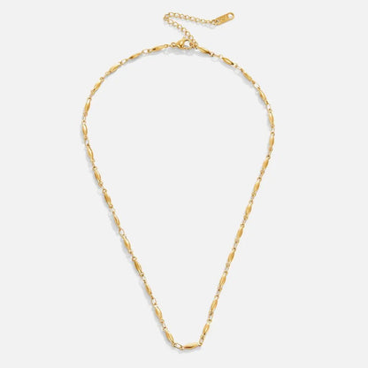 Magdalena | Collar Dorado Delicado con Eslabones Finos - Elena Duval