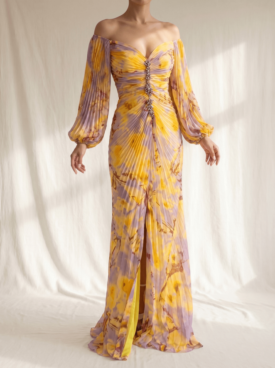 Maili | Vestido Maxi Elegante - Elena Duval
