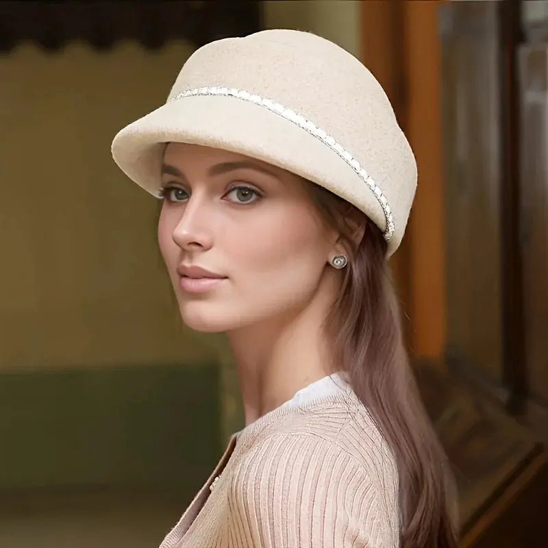 Marcelline | Sombrero Cloche de Lana - Elena Duval