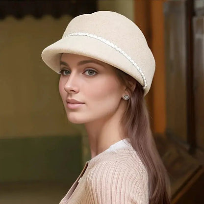 Marcelline | Sombrero Cloche de Lana - Elena Duval