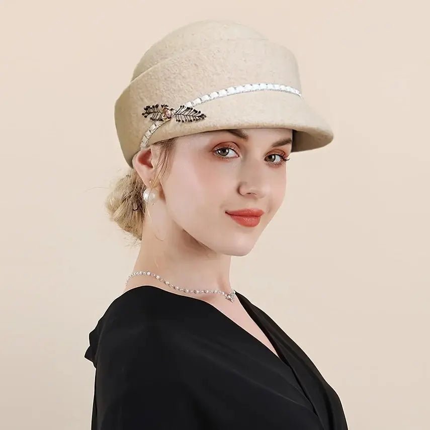 Marcelline | Sombrero Cloche de Lana - Elena Duval