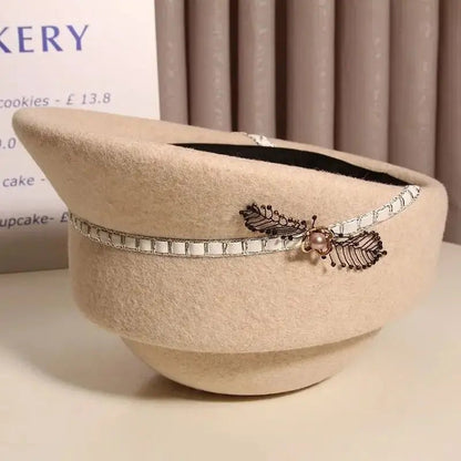 Marcelline | Sombrero Cloche de Lana - Elena Duval