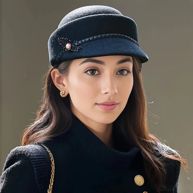 Marcelline | Sombrero Cloche de Lana - Elena Duval
