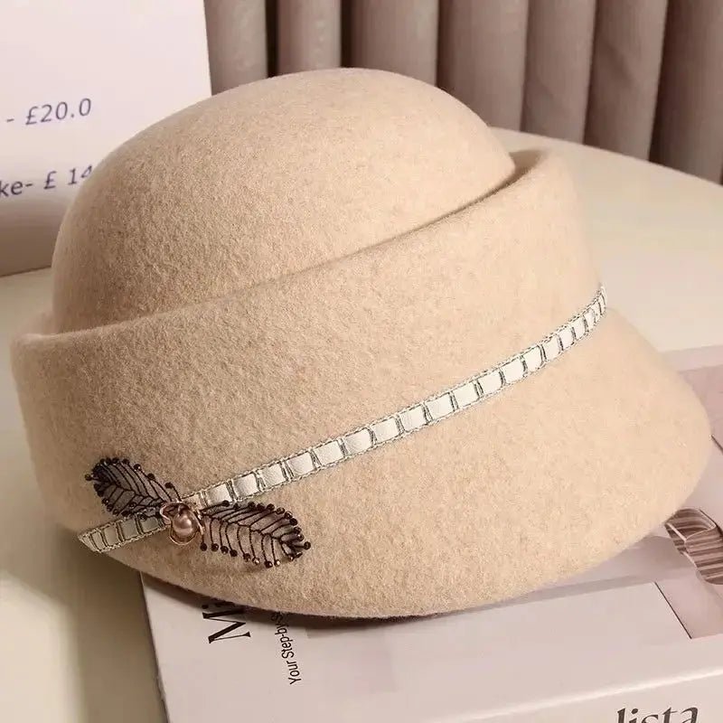 Marcelline | Sombrero Cloche de Lana - Elena Duval