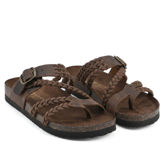 Margarita | Sandalias Bio con Tiras Trenzadas - Elena Duval