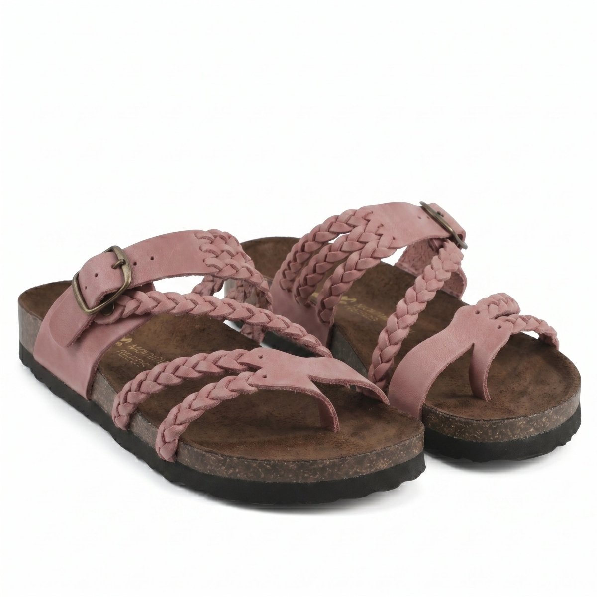 Margarita | Sandalias Bio con Tiras Trenzadas - Elena Duval