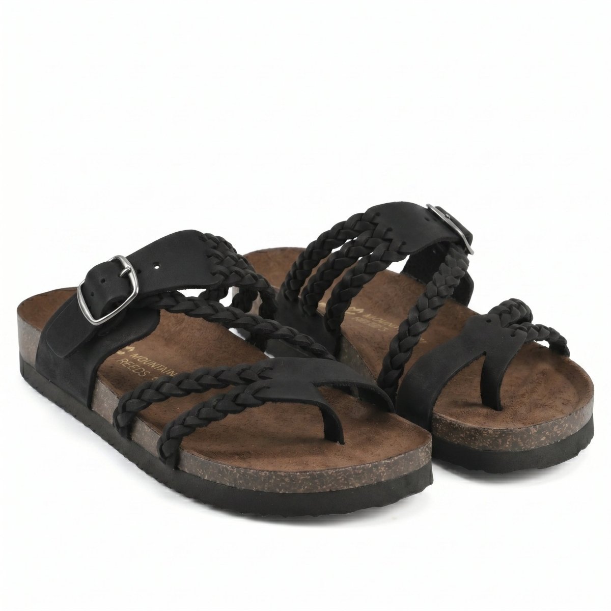 Margarita | Sandalias Bio con Tiras Trenzadas - Elena Duval